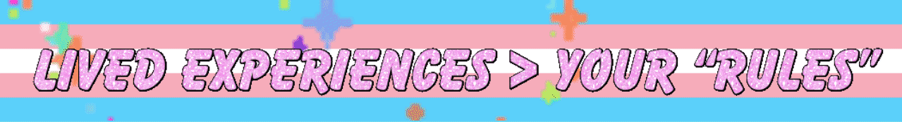 LIVED EXPERIENCES _ YOUR 'RULES'